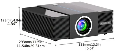 Image de Projecteur - Projecteur multimédia - Projecteur intelligent - Noir - Luminosité : 900 lumens (norme ANSI)