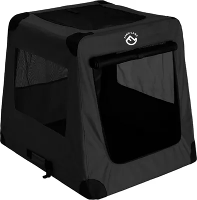 Produktbild von Farm-Land Auto Transportbox faltbare Autobox Hundebox schwarz