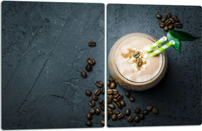 Produktbild von Herdabdeckplatten 2x40x52 Glaskeramikkochfeld 2-Teilig Glas Spritzschutz Kaffee