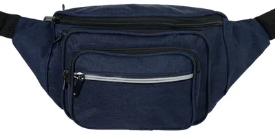 Produktbild von Leoberg Bauchtasche - Gürteltasche für Damen und Herren in 308090-Dunkelblau-3