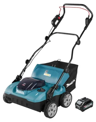 Produktbild von Makita UV 001 GM1 Akku Vertikutierer 40 V max. XGT 38 cm 50 l Brushless + 1x Akku 4,0 Ah - ohne Ladegerät