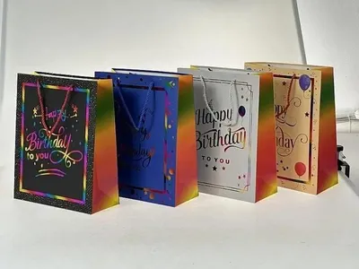 Produktbild von Geschenktüte 32 x 25,5 x 11 cm MIX – ADAR