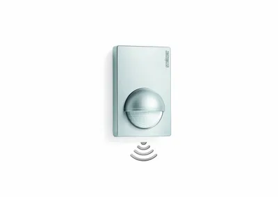 Produktbild von STEINEL IS 180-2, Wand, Silber, IP54, 2000 Lux, 10 - 900 s, Infrarotsensor
