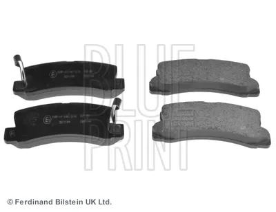 Produktbild von BLUE PRINT Bremsbeläge Satz Hinten für TOYOTA AVENSIS Kombi (T25) ADT34284