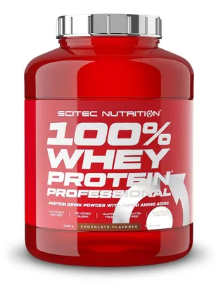 Produktbild von Scitec 100% Whey Professional 2350g - White Chocolate