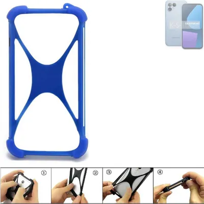 Produktbild von K-S-Trade Handy Hülle kompatibel mit Fairphone Fairphone 5 Silikon Schutzhülle Cover Case Bumper Silikoncase TPU Softcase Schutz Hülle Smartphone