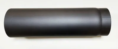 Image de Tube de poêle à paroi épaisse DURATHERM noir 2 x 150 x 500 mm