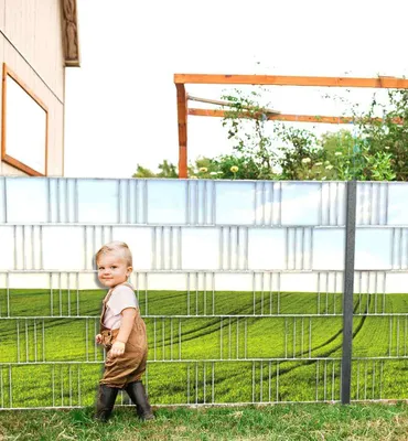 Produktbild von Sichtschutzstreifen Wiese Nr. 15 Sichtschutz Garten Zaun - Teil2 250x100cm