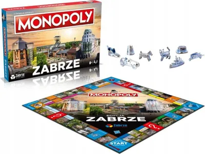 Produktbild von Hasbro MONOPOLY Brettspiel Zabrze Edition für 2-6 Spieler ab 8 Jahren
