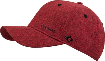 Chillouts sportive melierte Baseball-Cap Christchurch in rot