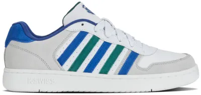 Produktbild von K-Swiss Court Palisades White/Antique Green/Blue Quartz Größe EU 44