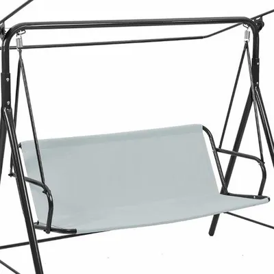 Produktbild von Wasserabweisender Schutzgartenzaun - Wasserfest - Grau - 138 x 50 x 50 cm