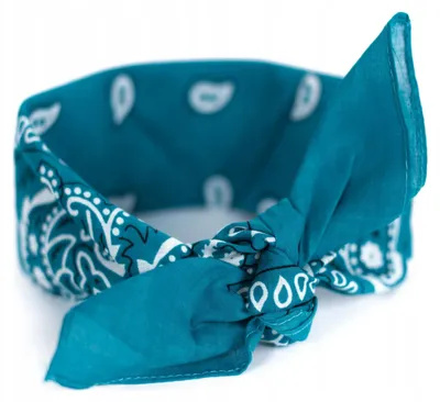 Obrázek produktu pro Art of Polo Turkusová Bavlněná Bandana Uni Šátek