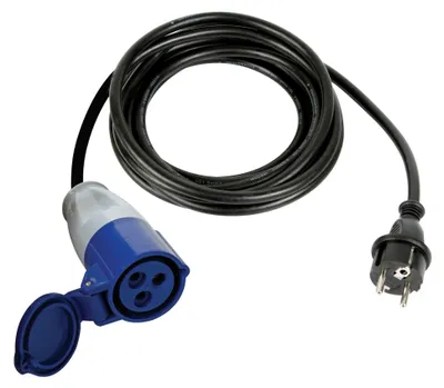 Obrázek produktu pro Kabel ECEEA3, konektor Schuko na konektor CEE, délka 3 metry