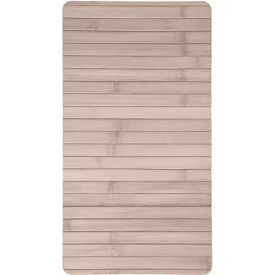 Produktbild von Sofatablett aus Bambus, Armlehne-Untersetzer, 44 x 24 cm, beige-grau