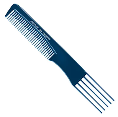 Produktbild von Comair Toupier-Gabelkamm 301 Blue Profi Line Comair comb 301
