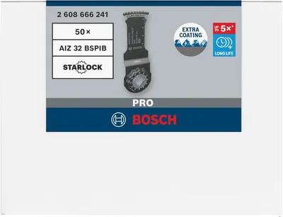 Produktbild von PRO AIZ 32 BSPIB Blatt für Multifunktionswerkzeuge, 32 x 50 mm
