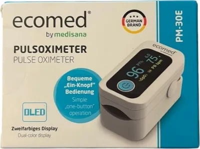 Produktbild von Pulsoximeter Ecomed by Medisana PM-30E OLED Blutsauerstoffsättigung Herzfrequenz