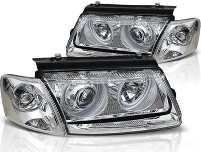 Obrázok produktu pre Svetlomety Angel Eyes pre VW Passat 3B rok 96-00 chróm