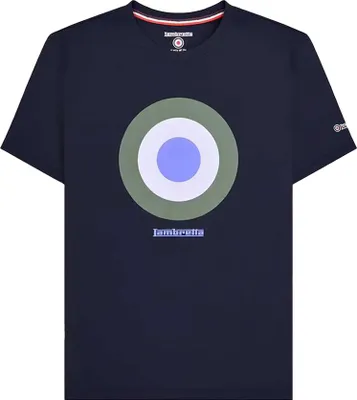 Produktbild von Lambretta - T-Shirt für Herren LB375 (XXL) (Marine)