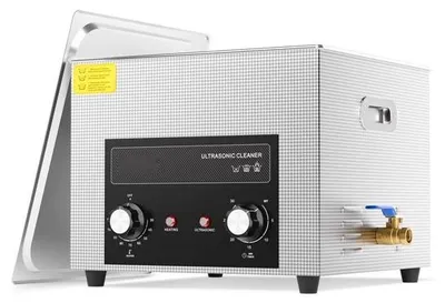 Productafbeelding van Ultrasoonreiniger 15 L - Digitaal Professioneel Ultrasoonbad - Verwarming en Timer - 360 W - Met Mand