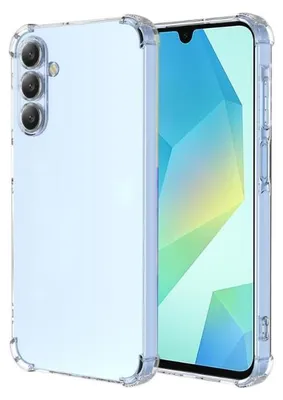 Image de Coque en silicone pour Samsung Galaxy A26 5G / A17 5G / A17 4G, anti-choc avec protection de l'appareil photo, résistant aux chocs, transparent