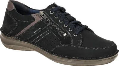 Obrázek produktu pro Josef Seibel NEW ANVERS 87 pánské boty - pohodlné šněrovací nízké boty modré NEW