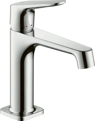 Produktbild von Einhebel-Waschtischmischer AXOR CITTERIO M 100 DN 15 ohne Zugstange chrom ohne Zugstange chrom