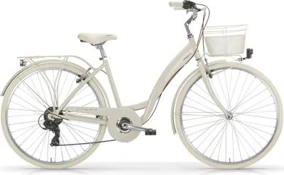 Produktbild von MBM Citybike NEW Primavera 28 Zoll, Damenfahrrad; grau/beige