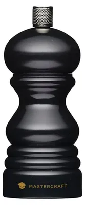 Image de Moulin à sel moulin à poivre - Noir - Rechargeable - Moulin en céramique - 12 cm