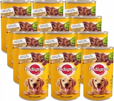 Obrázok produktu pre Pedigree Kurczak i Marchewka mokra karma dla psów 1200 g