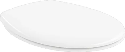 Produktbild von Villeroy & Boch WC-Sitz Newo 363x445x49mm Oval, Weiß Alpin, 1 Stk.