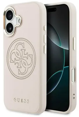 Zdjęcie produktu dla Etui Guess Perforated 4G Magsafe Do Iphone 17 Różowy