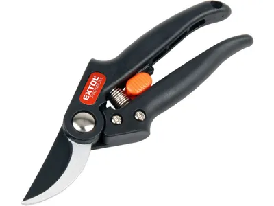 Obrázek produktu pro Nůžky zahradnické, 190mm, nylonová rukojeť, na stříhání větví do pr. 20mm EXTOL-PREMIUM