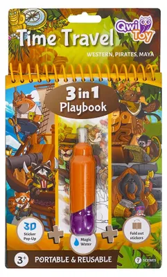 Obrázek produktu pro Qwi Toy 3 v 1 Playbook - Cestování v čase