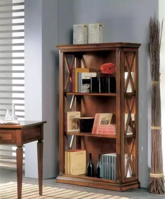 Image de Armoire classique Bibliothèque Vitrine Bibliothèque Salon Nouveau