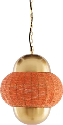 Obrázek produktu pro Light & Living - závěsné svítidlo - Cetara - oranžová - kov - E27 - 2983390