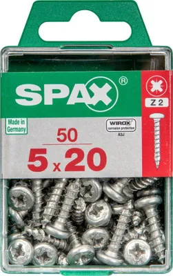 Produktbild von Spax Universalschrauben 5.0 x 20 mm TX 20 - 50 Stk.