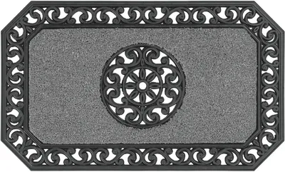 Zdjęcie produktu dla Wycieraczka Astra do wnętrz i na zewnątrz COCO TWIN szara 45 x 75 cm