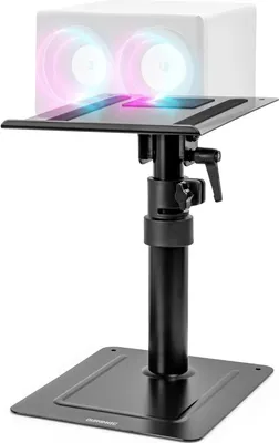 Produktbild von Duronic SPS20 Lautsprecherständer | 1 Universelle Boxen Tischhalterung | Höhenverstellbar, Drehbar, Neigbar | Boxenständer für Satellitenlautsprecher | Heimkino, Recording Studio | HiFi Monitor Stativ