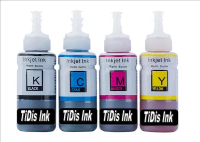 Produktbild von 400ml TiDis Ink Nachfülltinte Ecotankdruckertinte Nr.664 - ET2600, ET-L1300 uvm