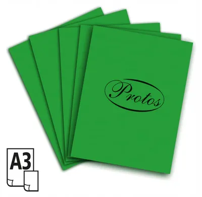 Produktbild von Protos Brystol Technisches Papier Grün A3 20 Blatt