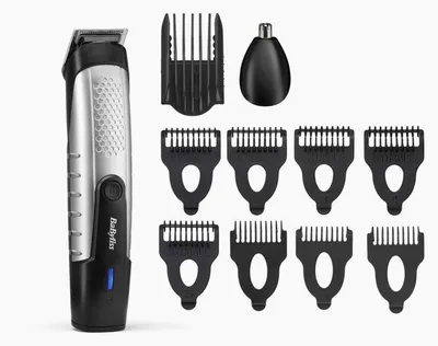 Zdjęcie produktu dla BaByliss Bartschneider Lithium Power T812E, Czarny, Srebrny, 0,5 mm, 1 cm, Ucho, Głowa, Wąsy, Nos, Bateria, 80 min