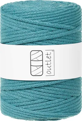Produktbild von Türkis Flechtkordel 5mm 100m OUTLET