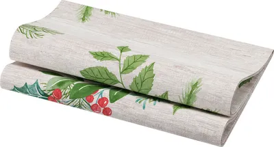 Immagine prodotto di Duni Dunisoft Servietten Winter Greenery 40x40cm 60er
