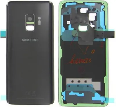 Produktbild von Original Samsung Galaxy S9 G960F Akkudeckel Batterie Deckel Backcover Schwarz