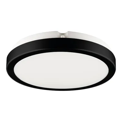 Produktbild von Runde Deckenleuchte 22 cm LED 18W schwarz / weiß Vera Eko-Light