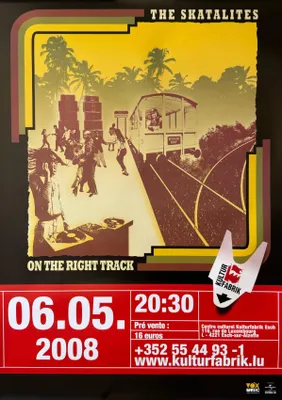 Productafbeelding van The Skatalites - Concert in Luxemburg, 2008 - Affiche / Poster - 50x70 cm