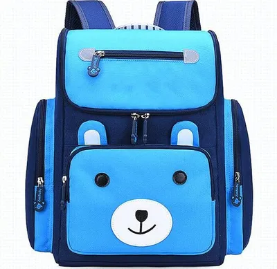 Produktbild von ASKSA Schulrucksack Kinderrucksack Maedchen Jungen Ergonomischer Kinder Rucksack fuer Grundschule,Blau