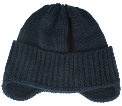 Produktbild von Mc-Burn Strickmütze(Maski) Flieger-Optik mit Fleece/Umschlag, blau, Gr. Einheitsgröße